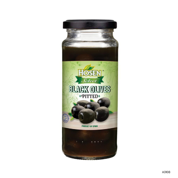 Black Olives Pitted (Small Bot)
